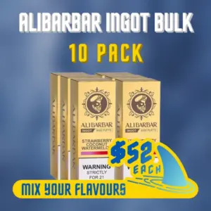 ALIBARBAR Ingot Bulk 10 Pack