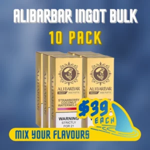 ALIBARBAR Ingot Bulk 10 Pack