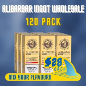ALIBARBAR Ingot Wholesale 120 Pack