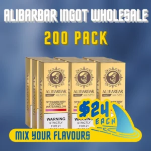 ALIBARBAR Ingot Wholesale 200 Pack