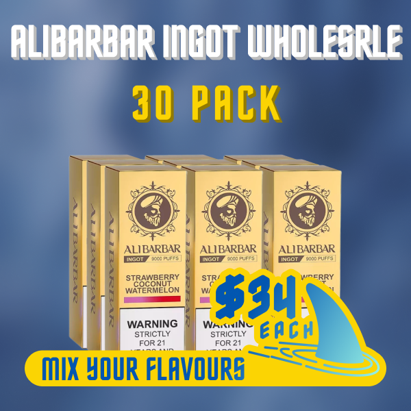 ALIBARBAR Ingot Wholesale 30 Pack