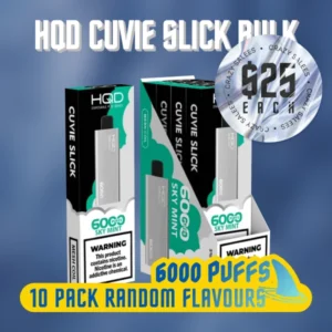 HQD Cuvie Slick 10 Pack Random Flavours