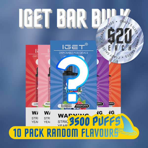 IGET Bar 10 Pack Random Flavours