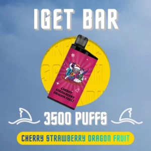IGET Bar Cherry Strawberry Dragon Fruit
