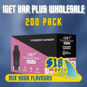 IGET Bar Plus Pod Wholesale 200 Pack