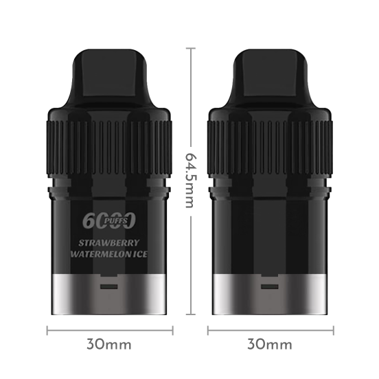 IGET Bar Plus Refill Pod 6000 Puffs Size Specification