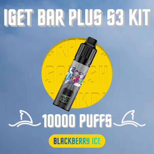 IGET Bar Plus S3 Kit Blackberry Ice