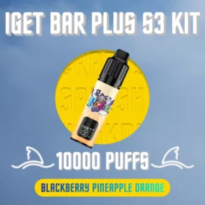 IGET Bar Plus S3 Kit Blackberry Pineapple Orange