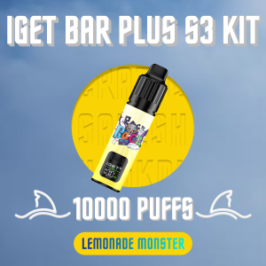 IGET Bar Plus S3 Kit Lemonade Monster
