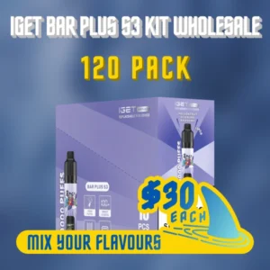 IGET Bar Plus S3 Kit Wholesale 120 Packs