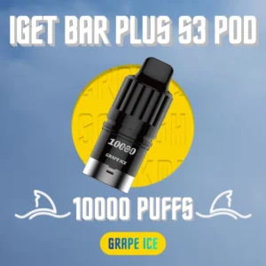 IGET Bar Plus S3 Pod Grape Ice