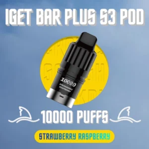 IGET Bar Plus S3 Pod Strawberry Raspberry