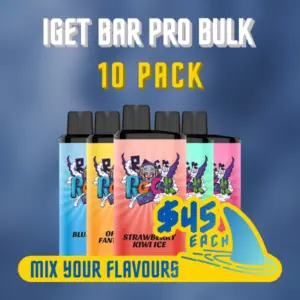 IGET Bar Pro Bulk 10 Pack