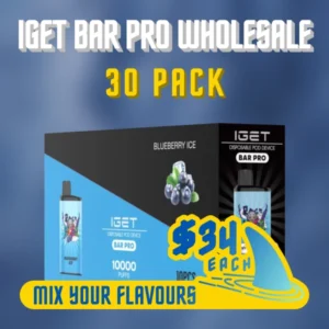 IGET Bar Pro Wholesale 30 Pack