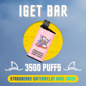 IGET Bar Strawberry Watermelon Hard Candy New