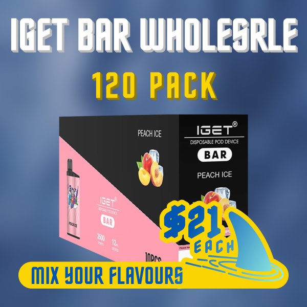 IGET Bar Wholesale 120 Pack