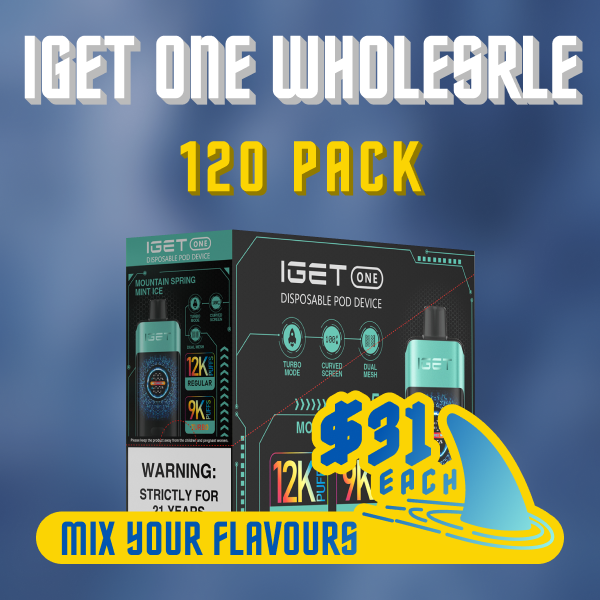 IGET One Wholesale 120 Pack