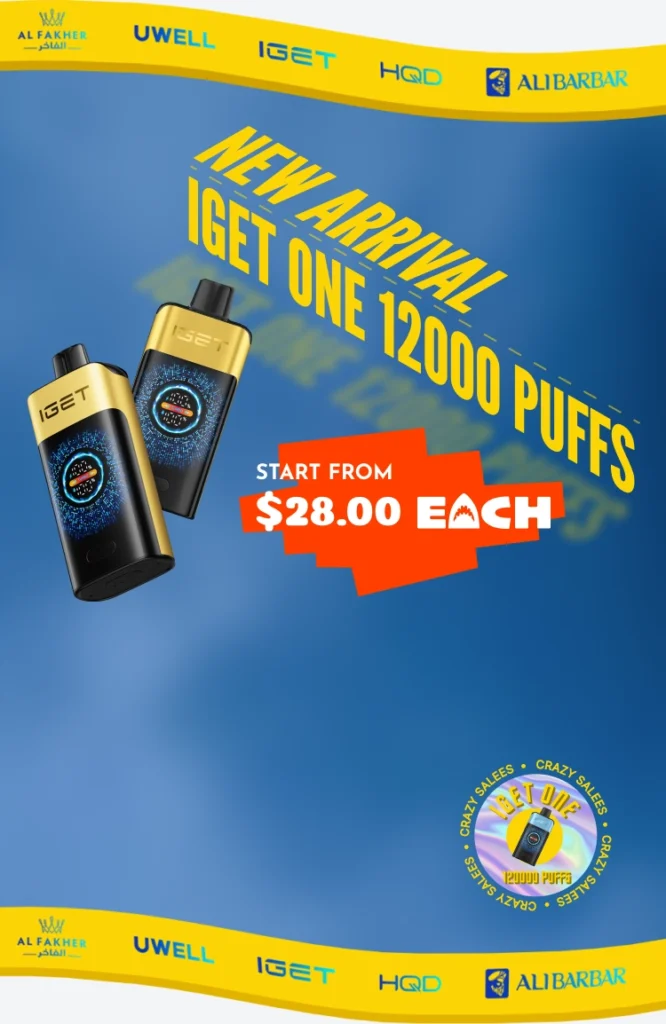 NEW ARRIVAL IGET One 12000 Puffs Mobile